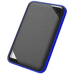 Silicon Power A62 (1 TB), Externe Festplatte, Schwarz, Blau