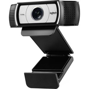 Logitech Webcam C930e Business, schwarz, USB-A, mit Mikrofon und Abdeckung, Full-HD (1080p)