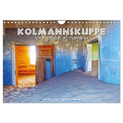 Kolmannskuppe Lost Place in Namibia (Wandkalender 2027 DIN A4 quer), CALVENDO Monatskalender