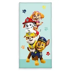 PAW PATROL™ Badetuch PAW PATROL™-Hunde Baumwoll Velours ca. 75x150cm
