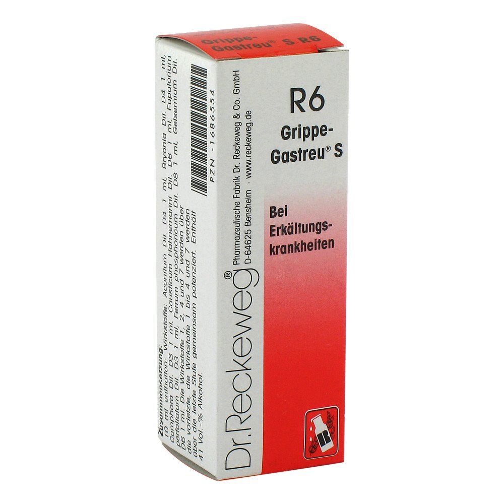 Dr.RECKEWEG & Co. GmbH Grippe Gastreu S R6 Tropfen zum Einnehmen 01686554