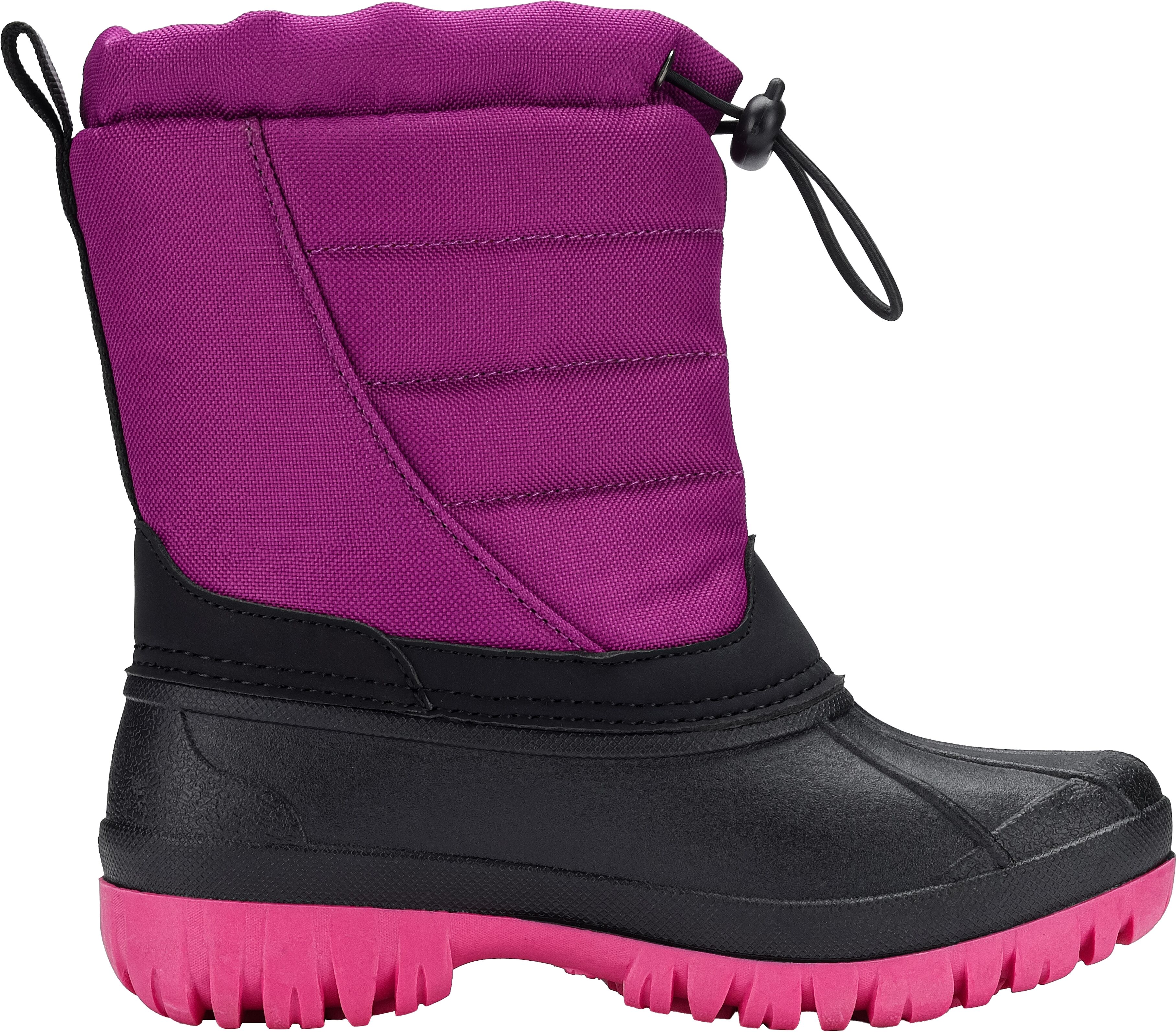 Winterboots KANGAROOS "K-Ben", Jungen, Gr. 37, wasserabweisend, lila (fuchsia, neon pink), Synthetik, Textil, Schuhe Winterboots, Wasserabweisend,Winterschuhe, Winterstiefel, Snowboots fuchsia, neon pink 37, wasserabweisend