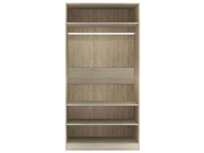 Promotion mai  * Garde-robe - Armoire de chambre - Porte-vetement - Chêne sonoma 100x50x200 cm EU10311800228