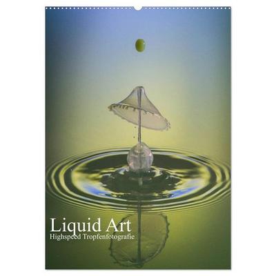 Liquid Art, Highspeed Tropfenfotografie (Wandkalender 2026 DIN A2 hoch), CALVENDO Monatskalender
