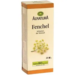 Alnatura BIO Kräutertee Fencheltee 20 Stück Tassenportion ohne Kuvert