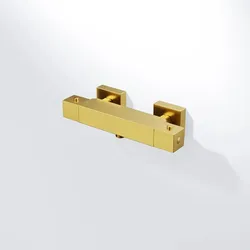 Steinberg Serie 342 Aufputzthermostat, für Duschen, 3423200BG, Farbe: Brushed Gold