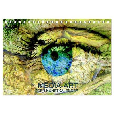 MEDIA-ART Der Kunstkalender (Tischkalender 2027 DIN A5 quer), CALVENDO Monatskalender