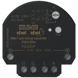 JUNG Funk-Universalsender 2-kanalig FM US 2 UP