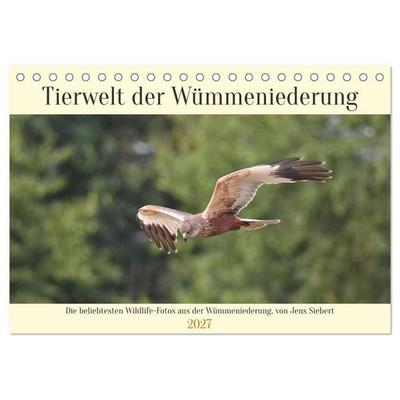 Tierwelt der Wümmeniederung (Tischkalender 2027 DIN A5 quer), CALVENDO Monatskalender