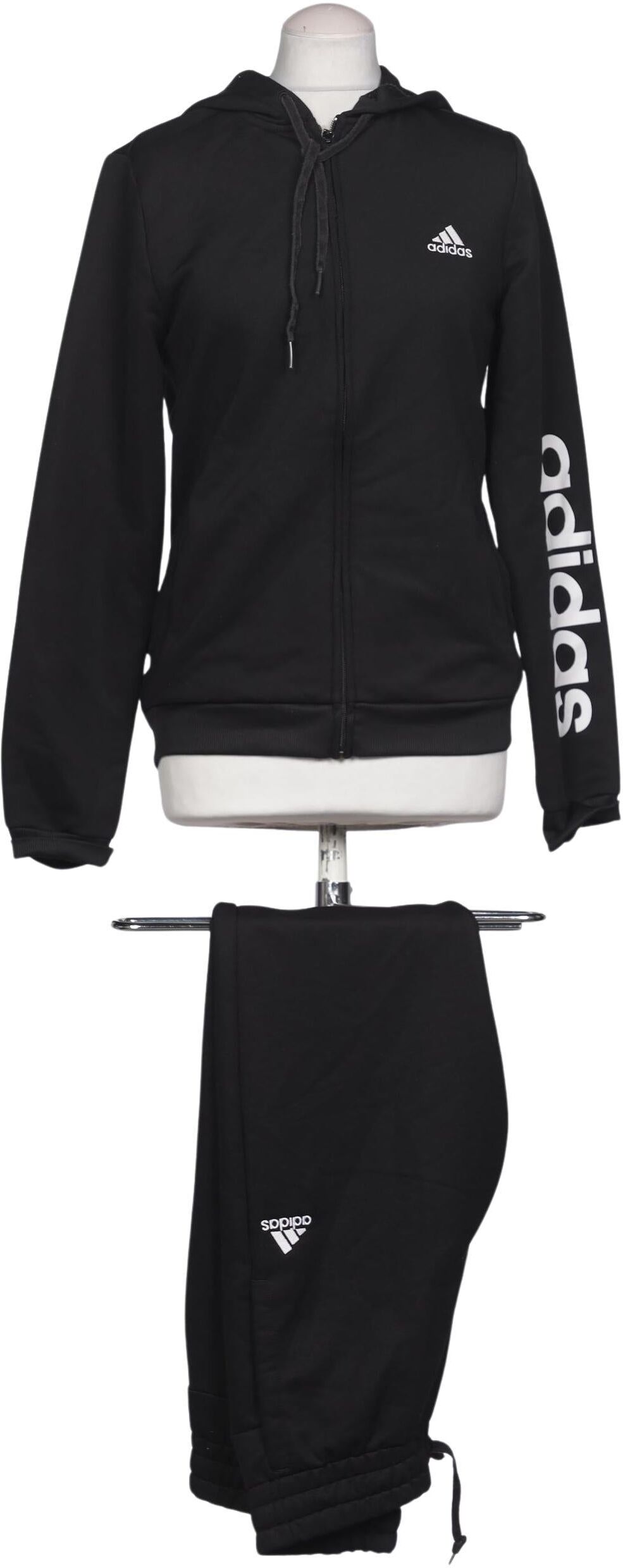 Adidas Damen Anzug oder Kombination, Schwarz, Gr. S, Synthetik - Second Hand