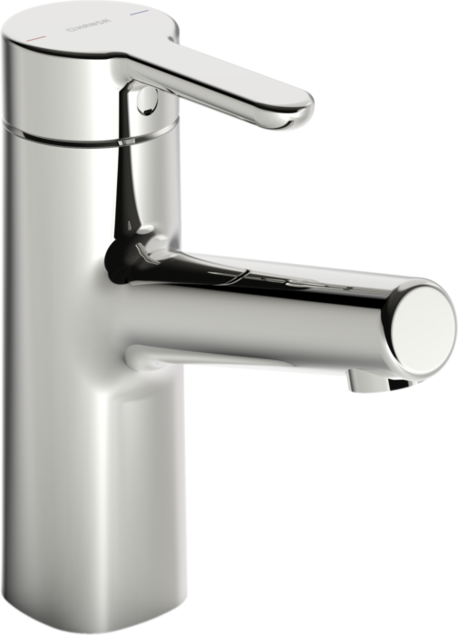 Hansadesigno Waschtischarmatur 51722283 ohne Ablaufgarnitur, Ausladung 119 mm, chrom