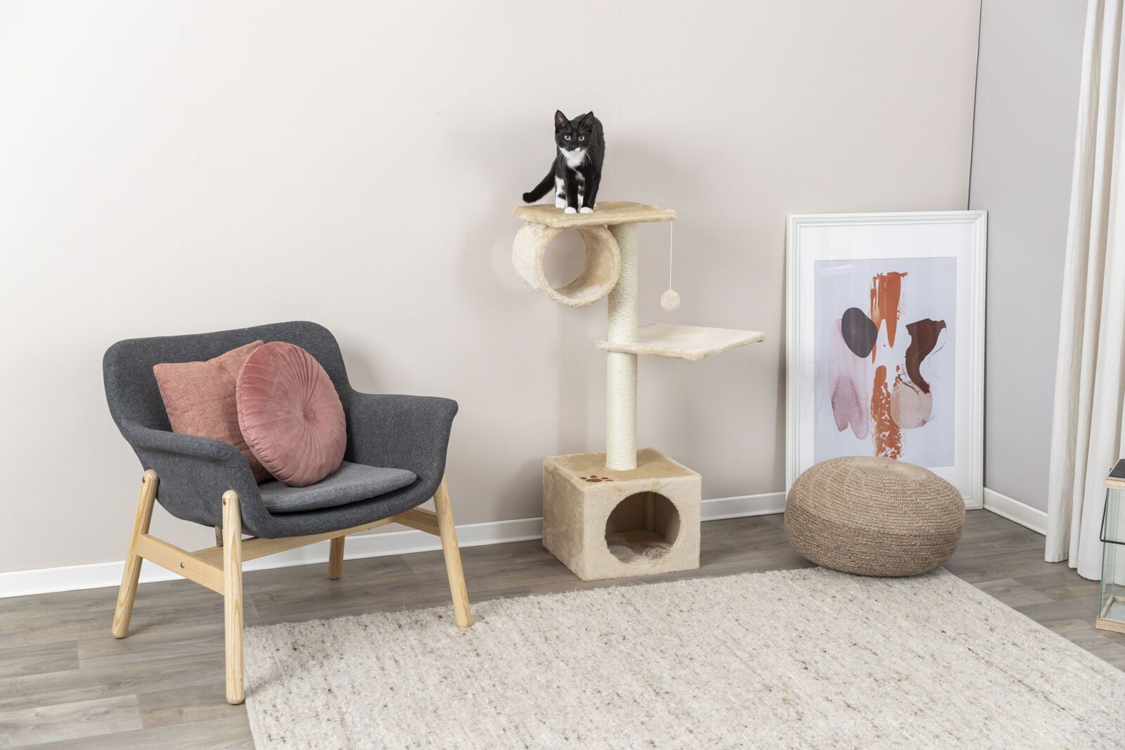 TRIXIE Kratzbaum San Fernando, 106 cm, beige