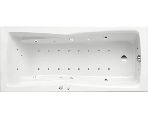 OTTOFOND Whirlpool Lusaka 75 x 170 cm weiß glänzend 55550