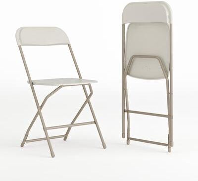 Flash Furniture Plastic Folding Chair - 650LB Weight Capacity - Event Chair