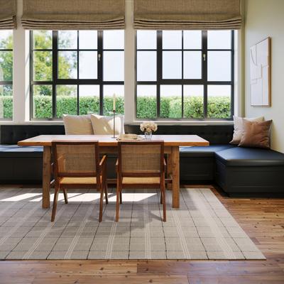 Nate Berkus x Rugs USA Nate Berkus Downing Plaid Wool Cozy Area Rug