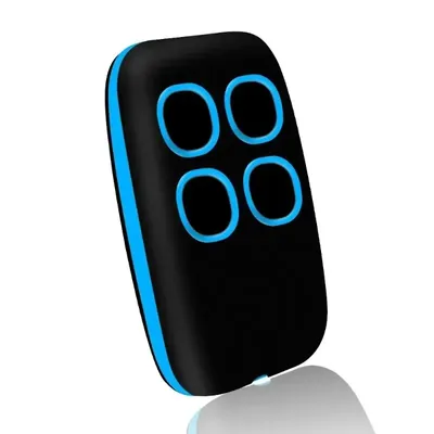 Duplicator Garage Remote Controller Self Copying Fixed Code, Universal Compatibility For Automation Gates blue