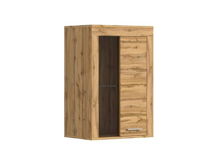 Homes & Jones Vitrine Jam (lxhxp : env. 60x86x35 cm)\, Coloris chêne wotan