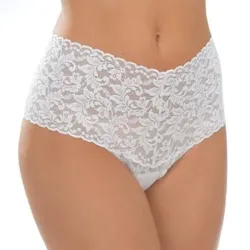 Hanky Panky Signature Lace Retro Thong Weiß Nylon One Size Damen