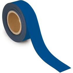 Maul, Magnet, Kennzeichnungsband magnetisch blau 5 cm x 10 Meter (1x)