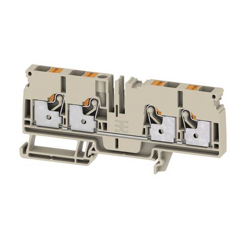 Weidmüller 2881450000 Durchgangsreihenklemme Steck-Klemm Beige 50St.