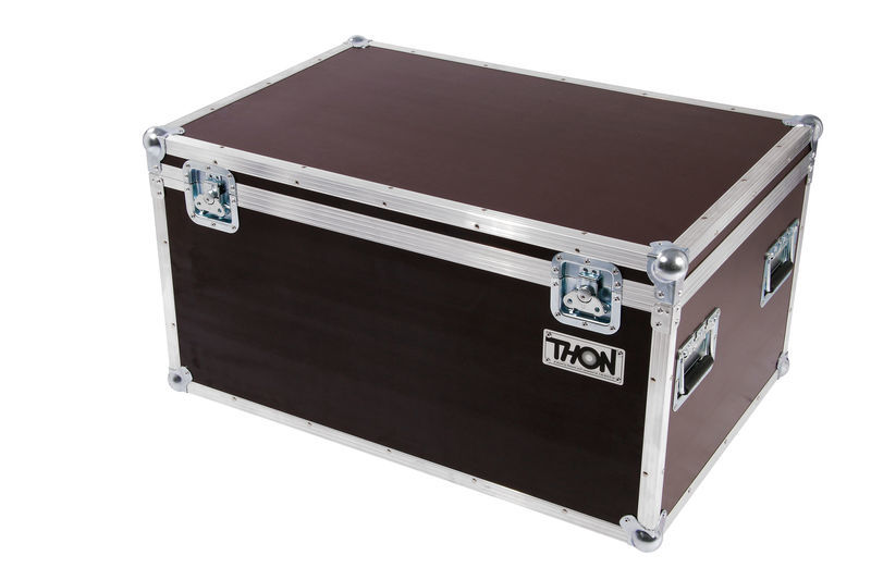 Thon Case 6x LED PAR64 Short resina fenolica marrone