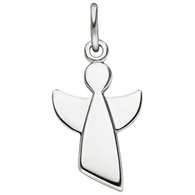 Engelanhänger JOBO "Anhänger Schutzengel", silber (silber 925), Schmuckanhänger, Damen, Silber 925 (Sterlingsilber), 925 Silber