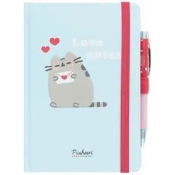 Pusheen - Notizbuch + Stift s baterkou aus der Kollektion Purrfect Love