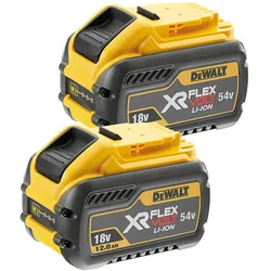 DEWALT 2er XR FLEXVOLT Akku-Set 54V / 216Wh - DCB548Y2-XJ