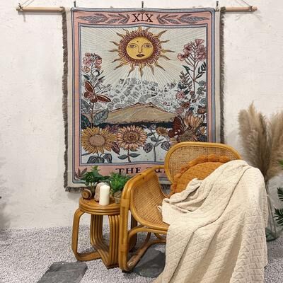 Shop Station Nordic Boho Throw Blanket Woven Sofa Cover, Decorative Couch Throw & Picnic Tapestry b 51.18 62.99 Inches