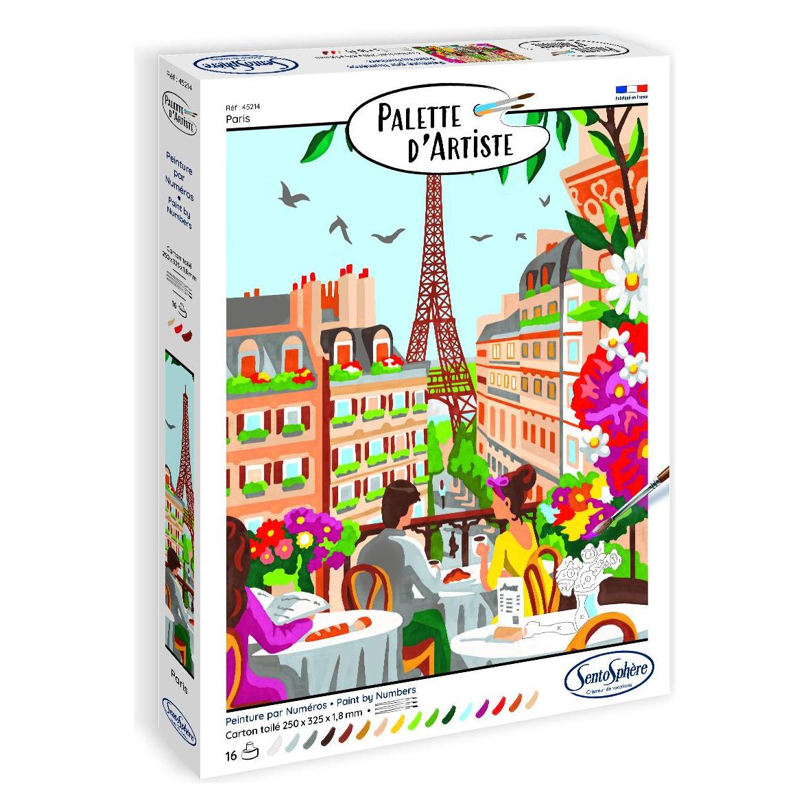 Sentosphere Palette D'artiste Paris (fr-de-it-en-es-nl-pt) (45214)
