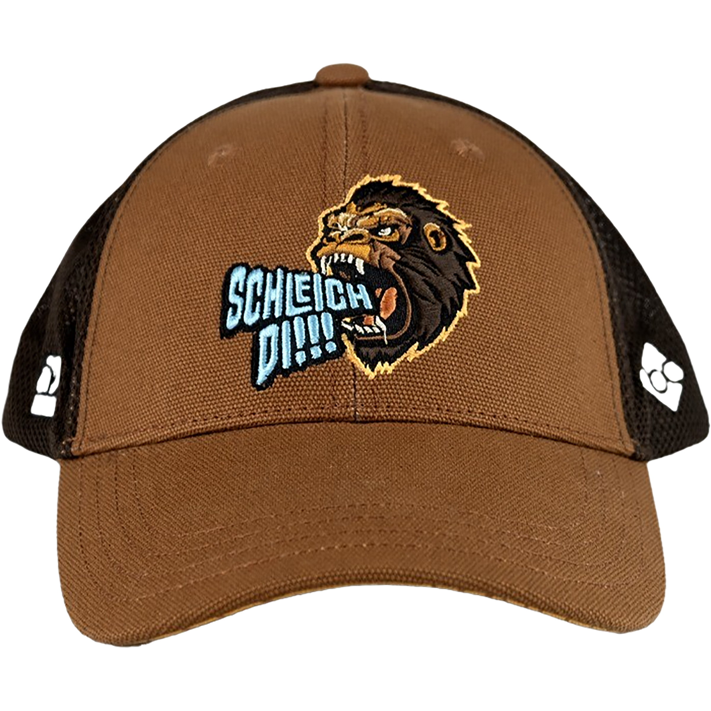 Bavarian Caps King Kong: Schleich Di Curved Cap Basecaps schwarz Lifestyle Klein verpackbar