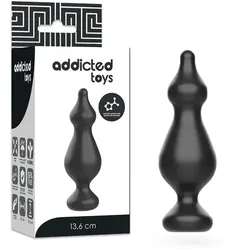 ADDICTED TOYS - ANAL SEXUELLER STECKER 13.6 CM SCHWARZ