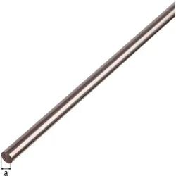 Alberts® Rundstange, Edelstahl, Lx⌀ 1000 x 6 mm 485504