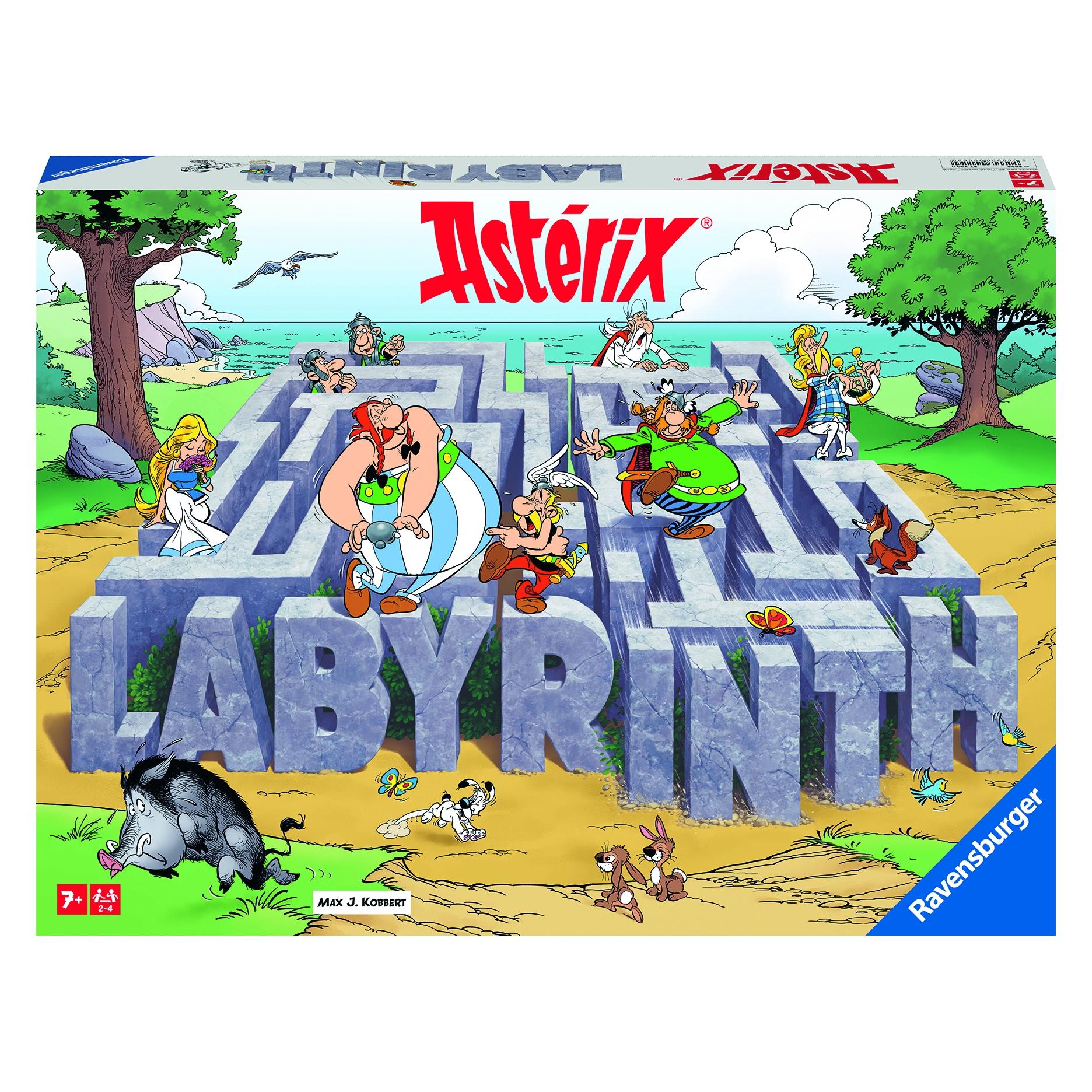 Ravensburger Asterix Labyrinth (Deutsch, Englisch, Französisch, Italienisch, Niederländisch, Spanisch, 2 - 4 Spieler) (27350)