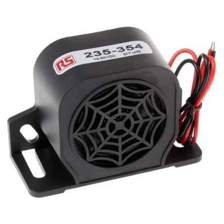 RS PRO Akustischer Signalgeber 97dB Kabel (235354)