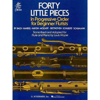 Forty Little Pieces (Book/Online Audio), Taschenbuch von Louis Hal Leonard Publishing Corporation, Hal Leonard Corporation, 978-1-61780-630-8