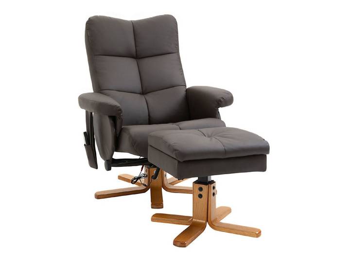 furnicato Relaxsessel mit Liegefunktion, Massagesessel 80x86x99 cm (1-St)
