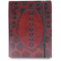 Medium Notebook with strap - Chakra Mandala