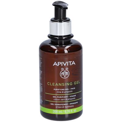Apivita Reinigingsgel Gemengde tot Vette Huid Limoen - Propolis 200 ml Waschgel