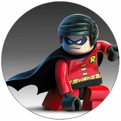 Essbares Papier Lego Robin 19,5 cm
