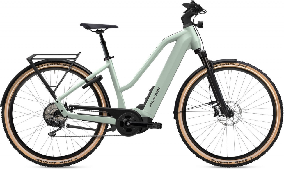 Flyer Upstreet 7.12 XC Mixed E-Bike 630 Wh Akku Frosty Sage
