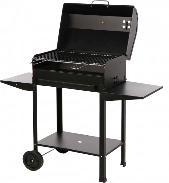 Mille Ercole Large - Barbecue in ferro artigianale a carbone - 67,5x37cm