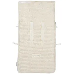 Meyco, Kinderwagen Fusssack, Waffel Teddy fusssack