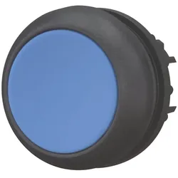 Eaton 216624 Drucktaste, RMQ-Titan, flach, rastend, blau, unbeschriftet, Frontring Schwarz M22S-DR-B  - 5 Stück