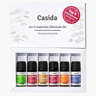 TOP 6 Duftmischungen für Frauen Zeit mich 6x5 ml Ätherisches Öl