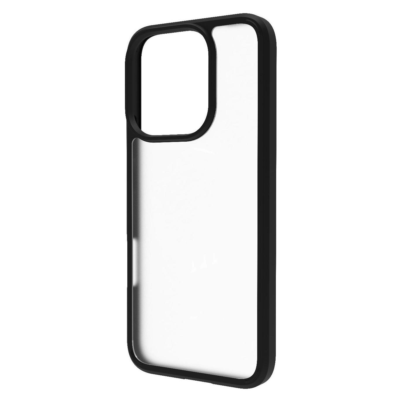 Wave Frosty-Hülle für Honor 400 Lite, durchscheinendes Schwarz (Honor 400 Lite) (WAVE-FPC-HN-400L-BK)