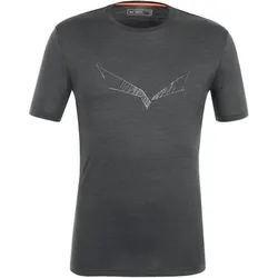 SALEWA Herren Shirt PURE EAGLE SKETCH AM M T-SHIRT, Größe S in Grau 0910