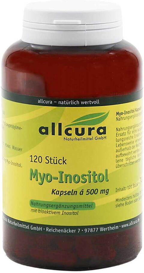 Myo-inositol 500 Mg Kapseln 120stk