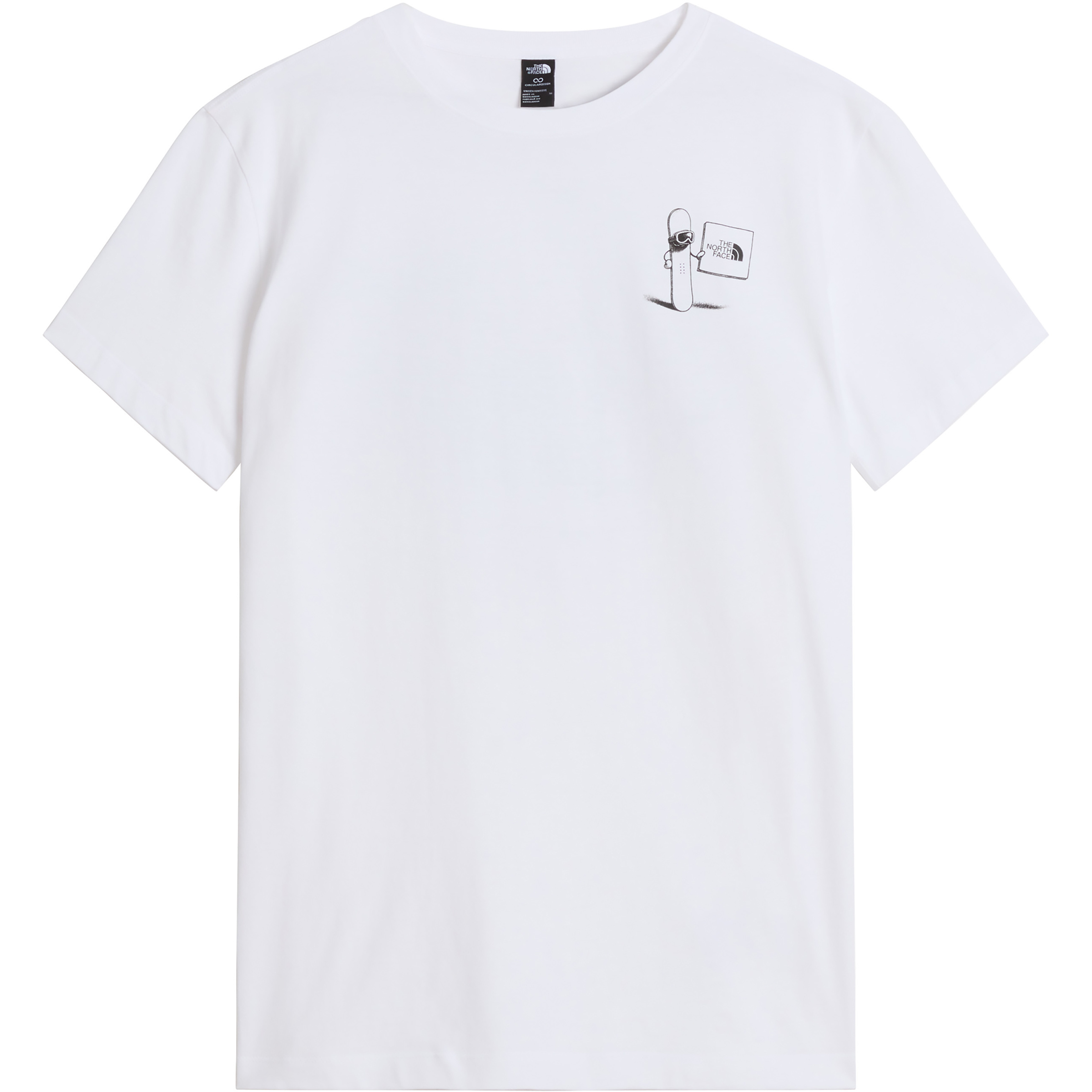 The North Face Opposites Attract Graphic Herren T-Shirts weiss Größe S Lifestyle Atmungsaktiv