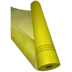 Armierungsgewebe Glasfasergewebe Gewebe 165g/m2 Gelb 4mmx4mm 1 Rolle
